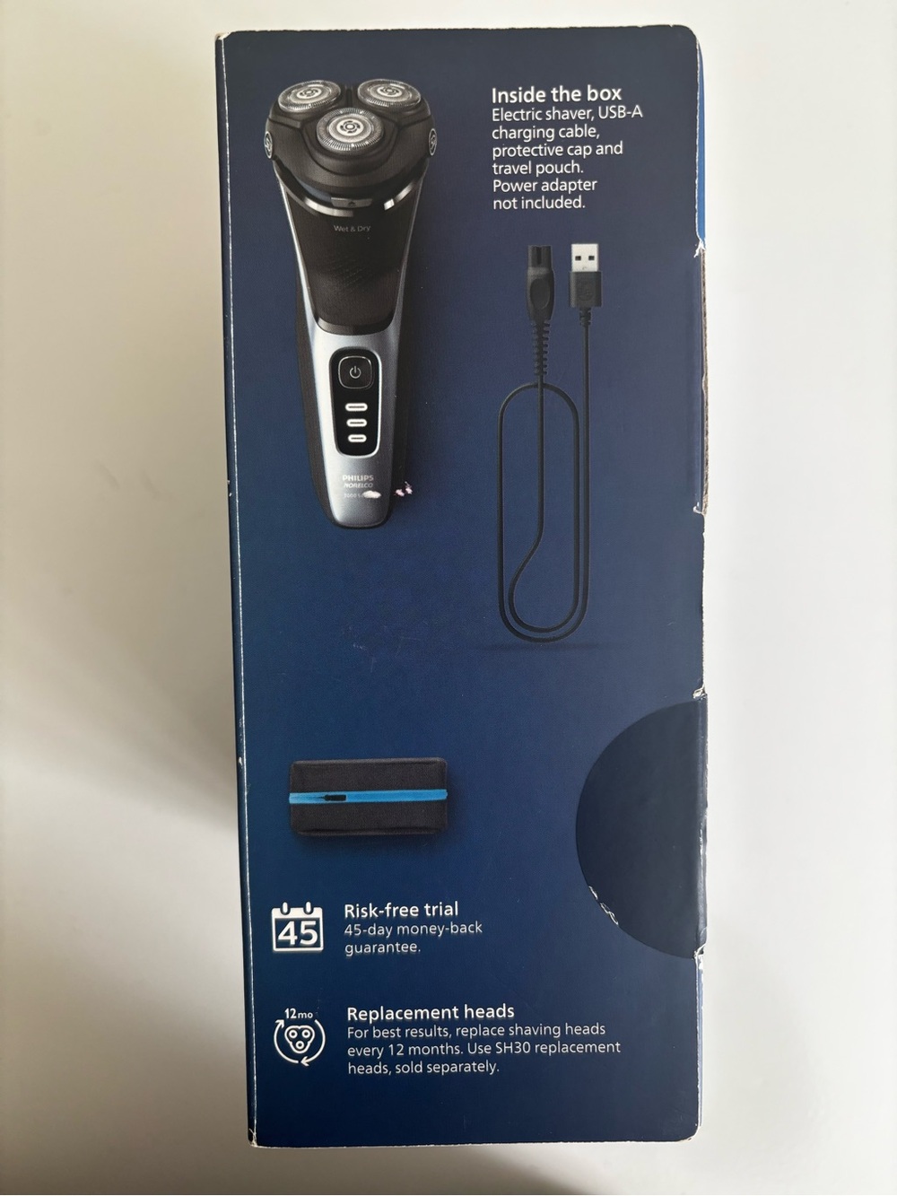 Philips Norelco 3600 Electric Wet/Dry Shaver Pop-up Trim- Open Box Store Return - Picture 2 of 12
